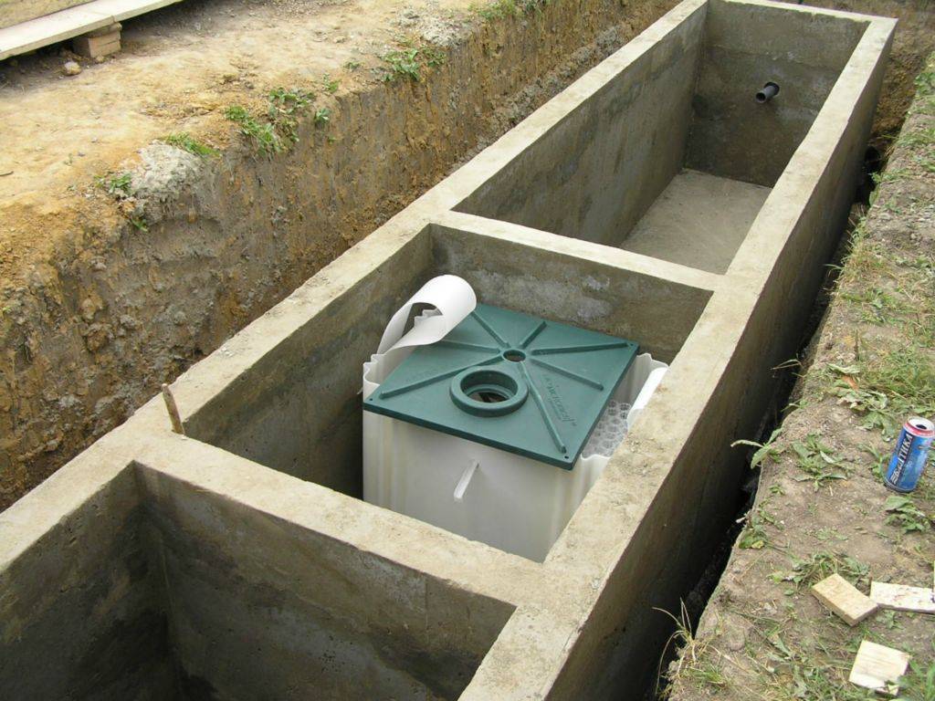 Characteristics of septic tanks